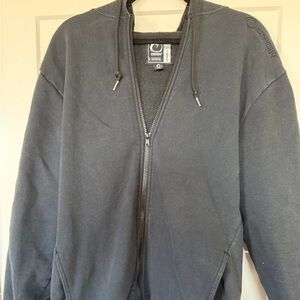 Origin 100 kilo Black Zip Up Hoodie